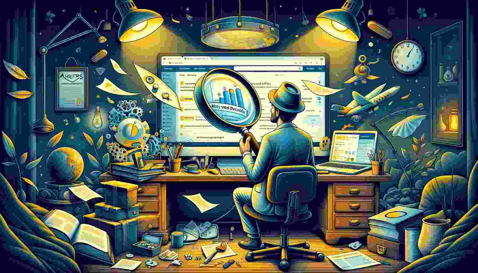 Ahrefs SEO tool used for backlink analysis, keyword research, competitor tracking, and improving search rankings.