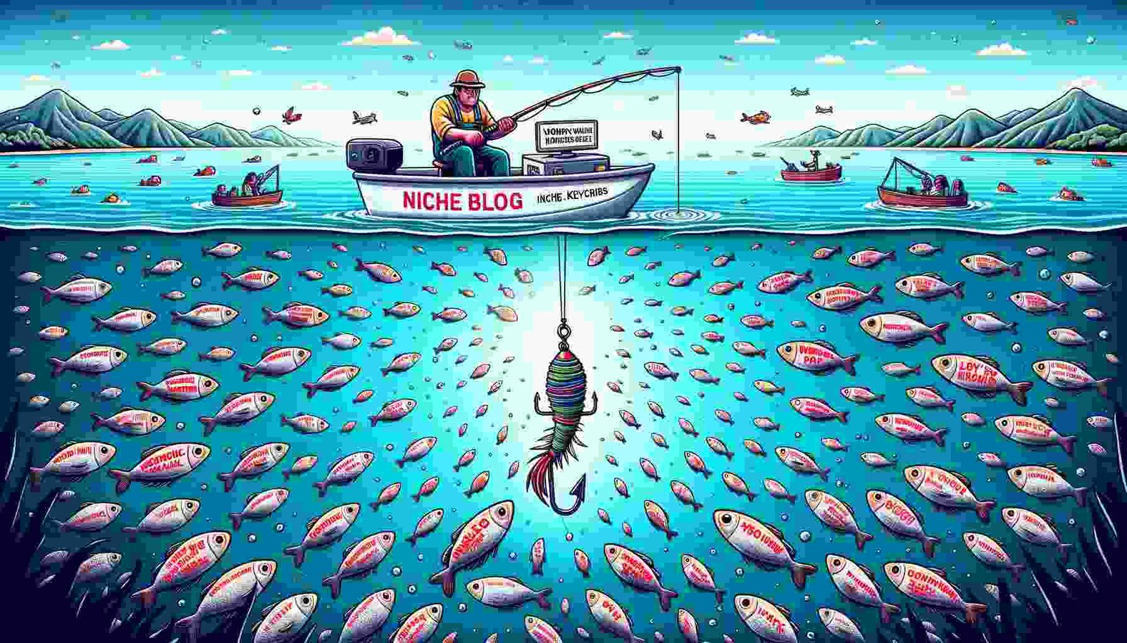 Long-tail keywords in SEO showing specific, low-competition search phrases that attract targeted traffic and improve ranking accuracy.