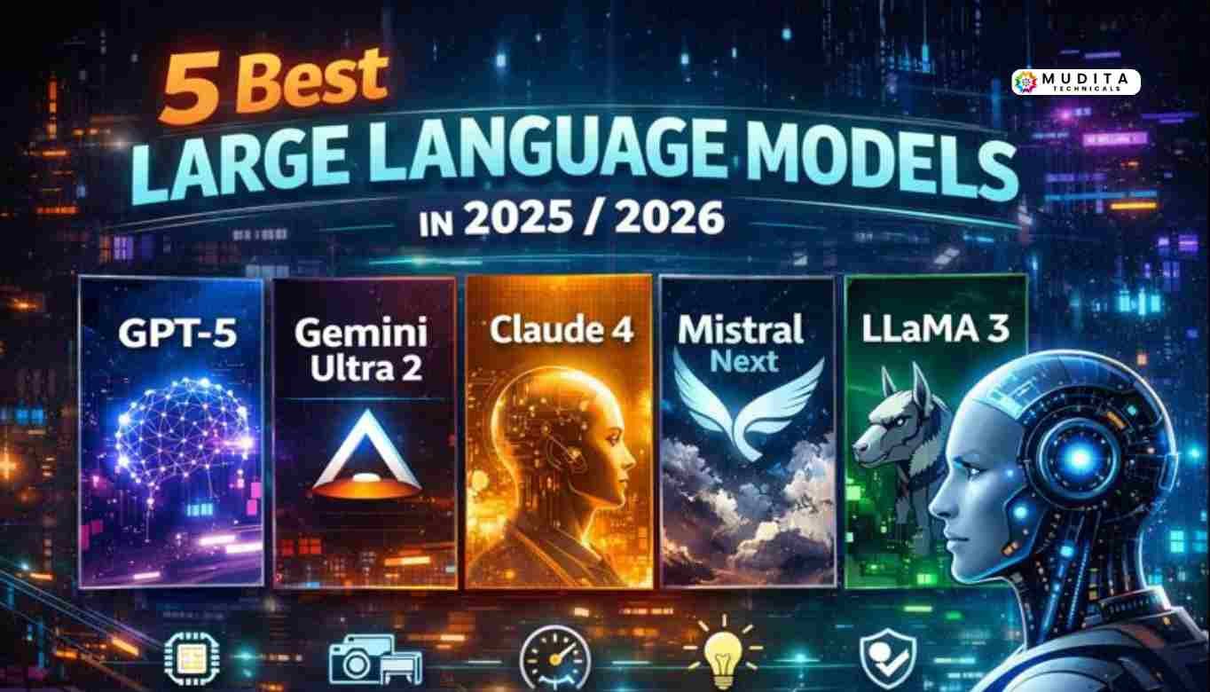 10 useful points to consider when creating templates for a website 12 A list of the 5 Best Large Language Models in 2025 / 2026, featuring GPT-5, Gemini Ultra 2, Claude 4, Mistral Next, and LLaMA