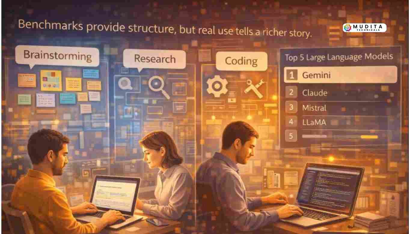 Comparing models through real world use