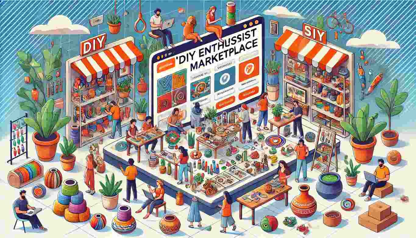 DIY Craft Tutorials and Marketplace