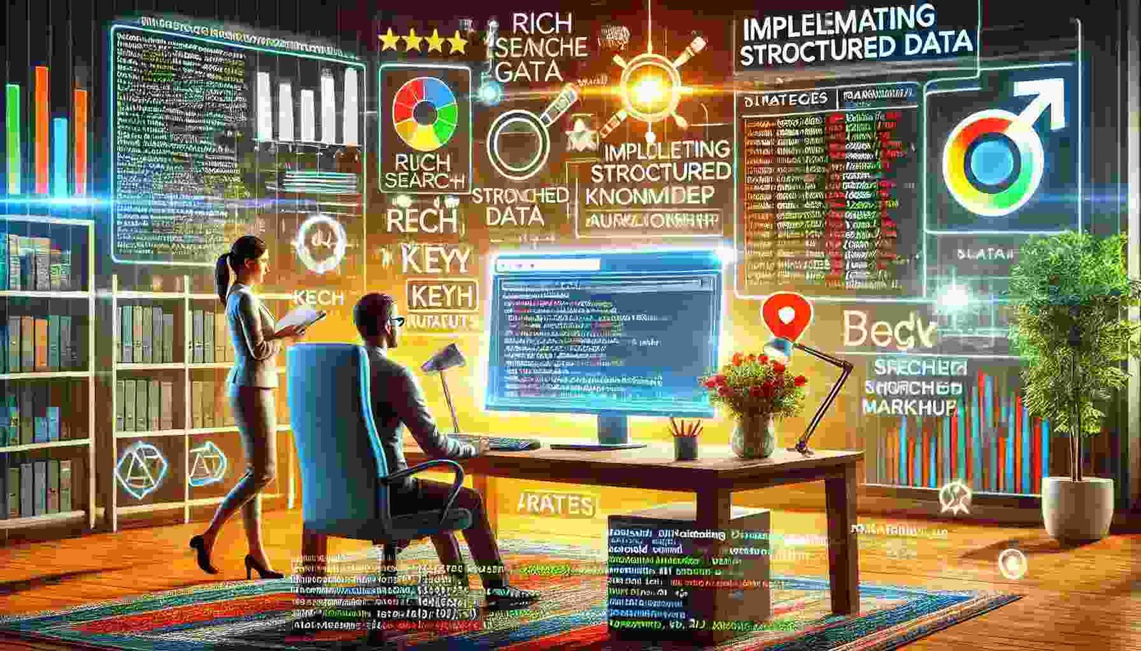 Implementing structured data to help search engines understand website content better and improve visibility through rich results.