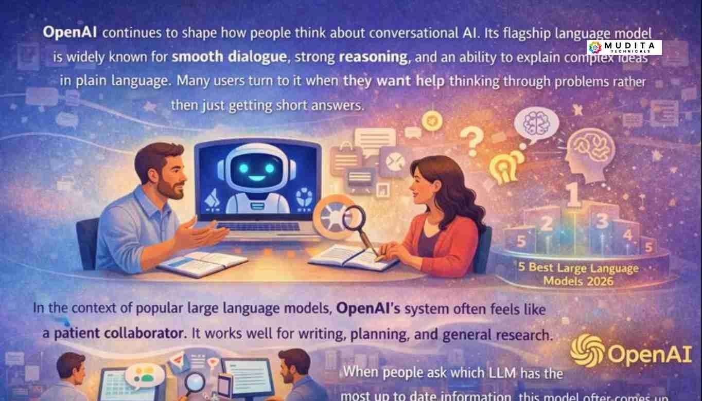 OpenAI and its leading language model