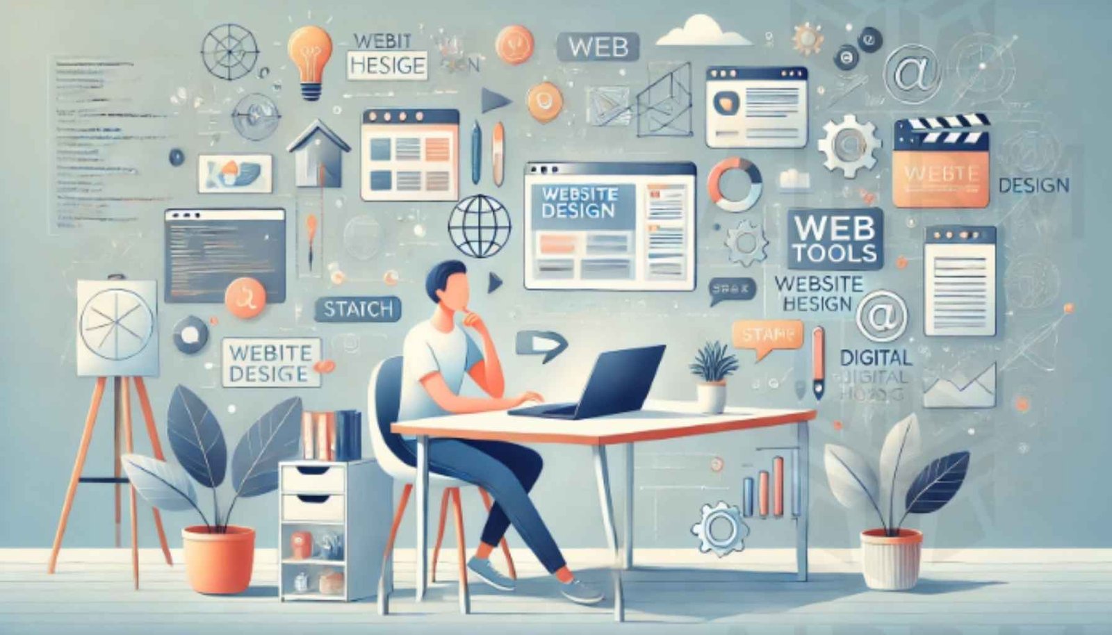 The ultimate guide to building a website from scratch, explaining steps from planning and design to development and launch.