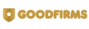 GoodFirms logo featuring a gold shield icon symbolizing trust, credibility, and verified business reviews.