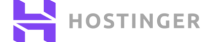 Hostinger logo displaying a modern purple “H” icon symbolizing high-performance web hosting and cloud infrastructure services.