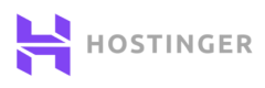Hostinger logo displaying a modern purple “H” icon symbolizing high-performance web hosting and cloud infrastructure services.
